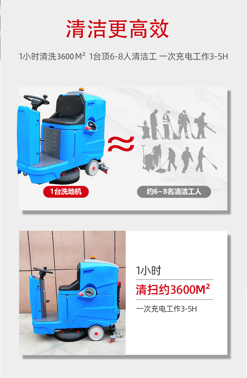 巴音郭楞驾驶式洗地机更适合用在高铁站